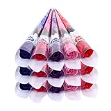 ソープフラワー 1輪 花束 15本セット バレンタインデー クマ 結婚式 卒業式 卒園式 入学式 母の日 送別会 引越し プレゼント 5色セット