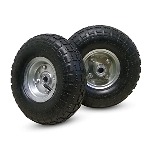 MxMan Wheelbarrow Wheel Replacement - 2 Pack 10