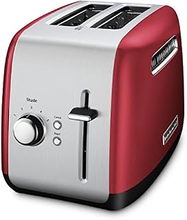 KitchenAid 2-Slice Toaster with Manual Lift Lever | Empire Red (Renewed)