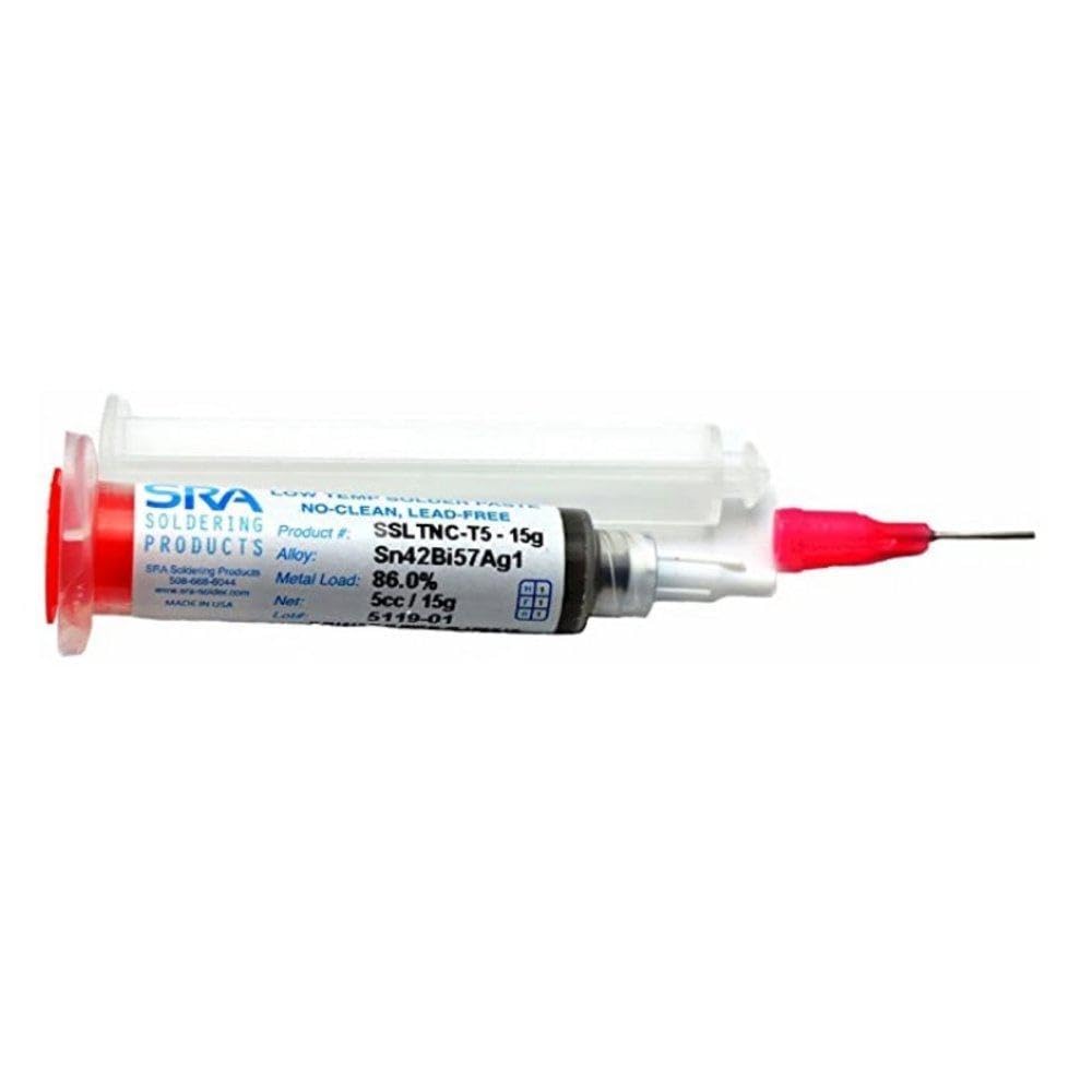 Lead Free No Clean Flux Core Silver Solder Paste SAC305 0.5mm 57g Low Temp