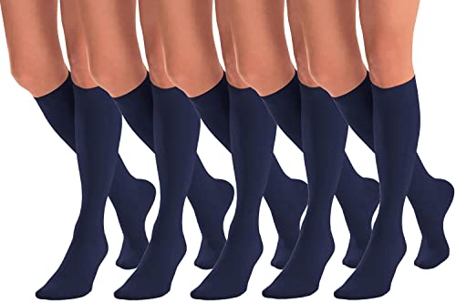 Aurellie Chaussettes mi-haut en microfibre opaques pour femme 60 deniers - Emballage multiple, S-XL
