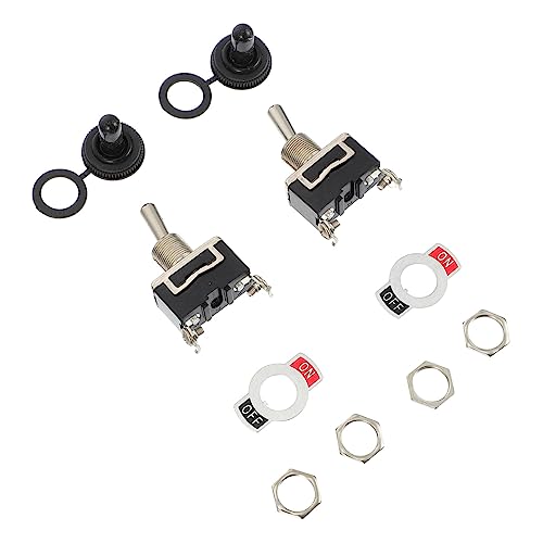 MUCKLILY Boat Toggle Switch Waterproof Caps 10pc Car Rocker Switch Covers Marine Equipment Accessories
