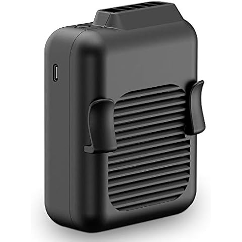 ALPIAZ Portable Waist Clip Fan, 6000mAh Battery Operated Necklace Fan, 23H Working Time Hands-free Cooling Fan for Outdoor Works, Farm, Hiking Cover