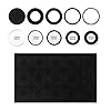 SPLF 100 Pieces 30mm Coin Capsules and 5 Sizes (17/20/25/27/30mm) Protect Gasket Coin Holder Case with Plastic Storage Organizer Box for Collection Supplies #1