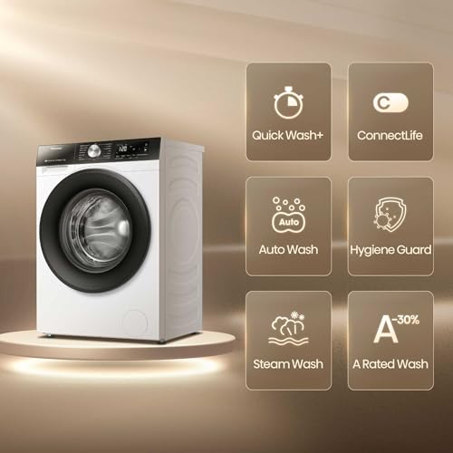 Hisense Lave linge frontal 9kg 1400 toursmin WF3S9043BW3 - vue 3