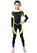 Neoprene Wetsuit One Piece Swimsuit for Kids Boys Girls UV Protection for Swim Surf Snorkel Scuba Diving