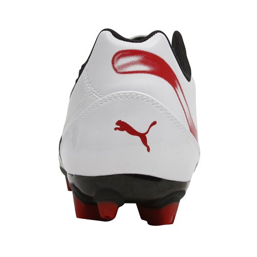 PUMA PUMA Men's V5.10 II I FG-M, White/Pompeian Red/Black, 13 D US