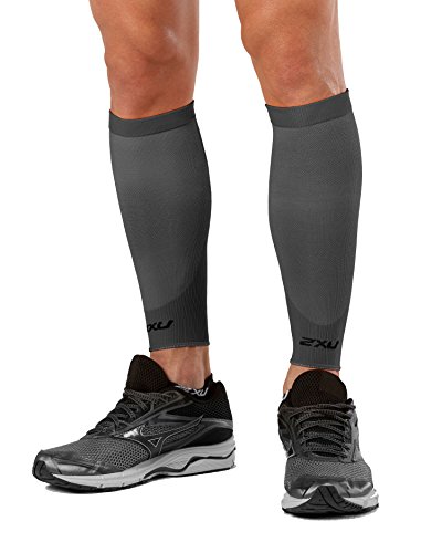 2XU Compression performance Sleeves, Titanium/Black, Medium