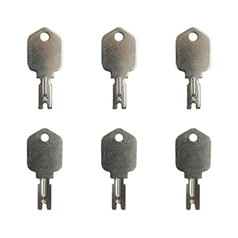 6X Forklift Key 1430 166 keys replacement for Hyster/Caterpillar/Yale Cover