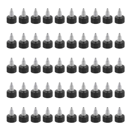 Bouchons pour bouteilles de colle 28/410 PATIKIL noir, bouchon de distribution