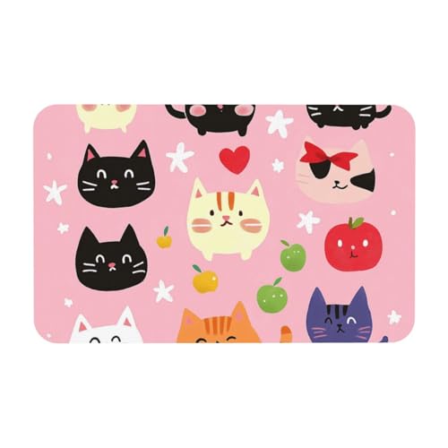 Tapis de sol antidérapant lavable et imperméable pour entrée - 2