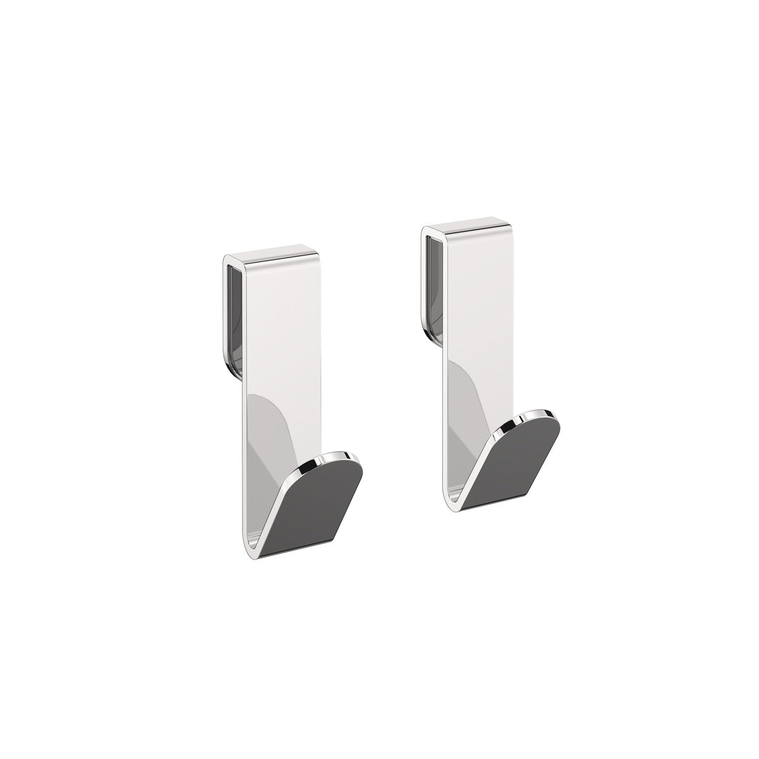 COSMIC Architect Sp Colgador de Baño para Mampara de Ducha Fabricado en Metal de Gran Resistencia. Gancho para Toallas de Diseño Minimalista en Color Cromo