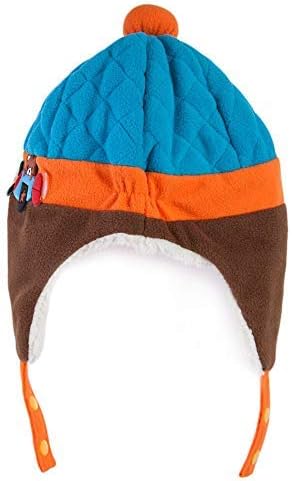 Crochet Earflap Pilot Hats Rabbit Ears Beanie Cap Winter Warm Knit Caps for Toddlers Baby Girls and Boys