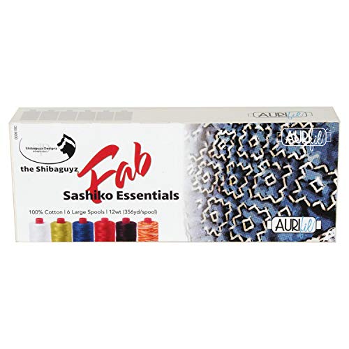 Shibaguyz Designz kit de fil Aurifil 12 pour vos ateliers créatifs de broderie
