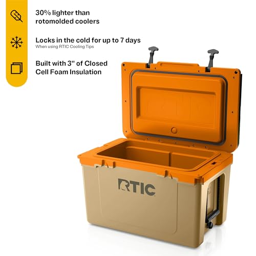 Rtic 14922 Ultra-Light 52 Quart Hard Cooler Insulated Portable Ice Chest Box thumb #1