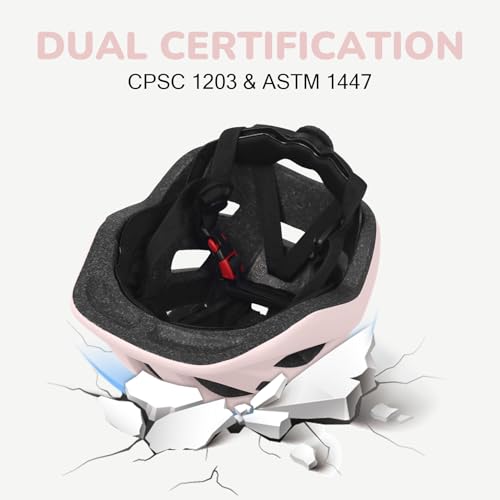 Image of Toddler Kids Bike Helmet, Adjustable Infant Baby Bicycle Helmet for Age 1-3-5-8 Years Child Boys Girls, Multi-Sport Scooter Skateboard, 2 Sizes