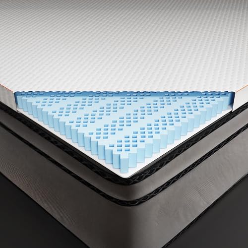 Dormeo The Essentials Mattress Topper, King, 2-Inch with Octacell Technology, Plush Comfort, Breathable, Cooling Foam Mattress by Dormeo - Used condition - US$308.74