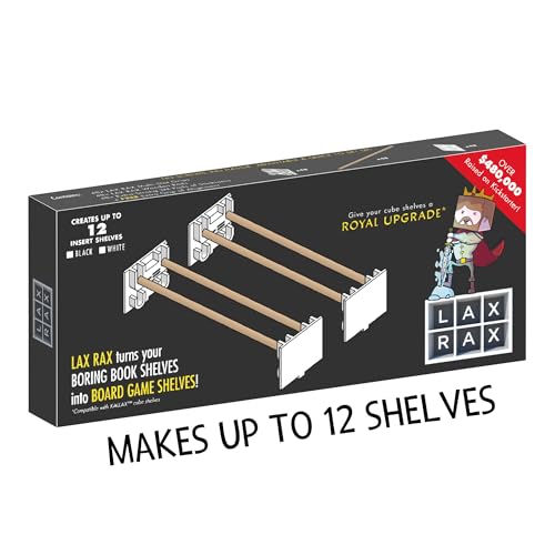 LAX RAX Cube Shelf Inserts for Board Games