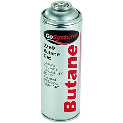 GoSystem Silver Butane Gas Cartridge, 277 g Cover