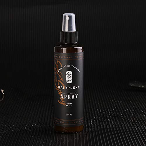 Hairplexx Sea Salt Volume Hair Spray For Men - To Create Natural Thick And Volumizing Hair Look With Matte Finish And Mild Hold, Paraben Free 200Ml / 6.7Oz - 1 Pc #TOP7