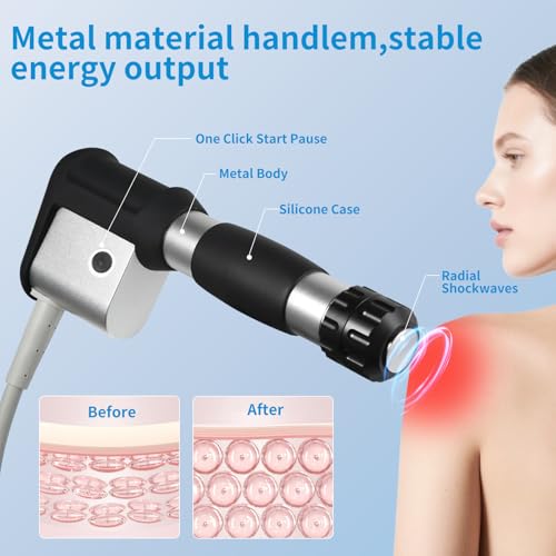 Fumooean Shockwave Therapy Machine, ESWT for Joint and Muscle Pain Relief — view 5