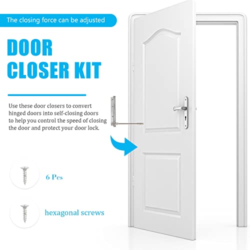 Auto Door Closer Automatic Door Closer Automatic Door Closer 1 Set Door Closer Adjustable Speeds Door Closing Stopper Closing Door Controller Jst Connector Pro Controller #TOP4