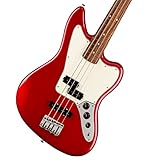 Fender Player Jaguar Bass PF Candy Apple Red Electric Bass Guitar