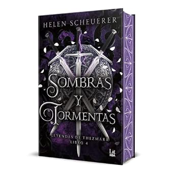 Portada de Sombras y tormentas (Leyendas de Thezmarr) (Lit - New Adult) de Helen Scheuerer