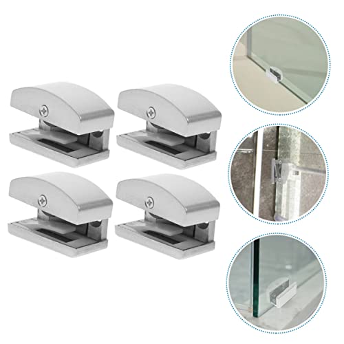 UKCOCO 16 Peças batente porta base ajustável trilha guia da porta trilho para porta correr trilho po