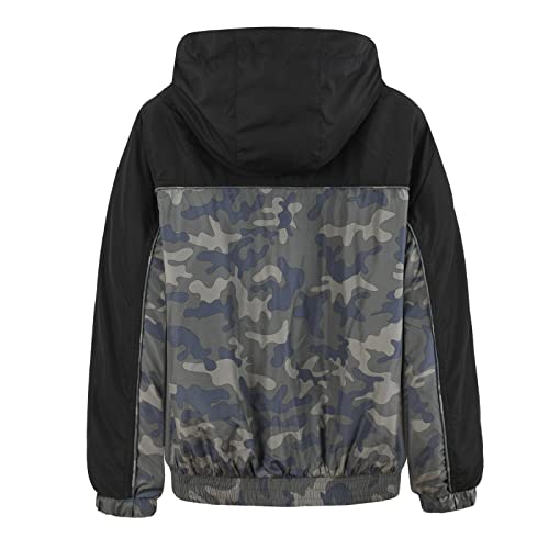 Image of MADHERO Mens Windbreaker Jacket Lightweight 90s Retro Wind Breakers