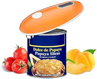 Homelet Electric Can Openers,Automatic Safety Cordless One Tin Touch Electric Can OpenerSuitable for People with Arthritis/Hand Injuries/Elderly/Housewives Electric Tin Opener
