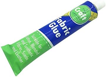 Extra Strong Textile Adhesive Fabric Glue Hemming Bonds Fast Repair No Sewing