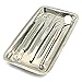 PRECISE CANADA: 4PC Tray Stainless Dental Tool Set KIT Dentist Teeth Clean Pick Mirror New Quality