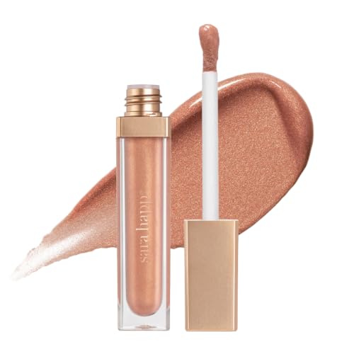 Sara Happ Rose Gold Luxe Gloss - Golden Shimmer Lip Gloss, 0.21Oz