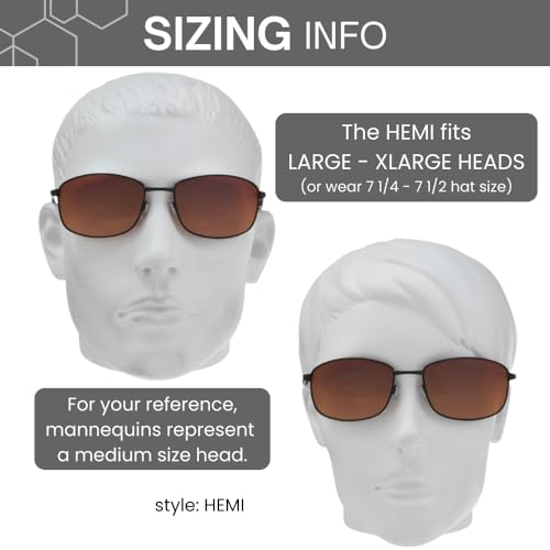 Image of proSPORT Blue Light Blocking Sunglasses - HD Copper Amber Metal Aviator Reduce Eye Strain Better Sleep