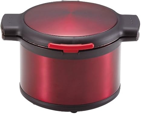 Amazon パール金属 エコック 真空 保温 調理 鍋 3 2l レッド H 8099 保温調理鍋 オンライン通販