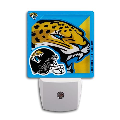 YouTheFan NFL Jacksonville Jaguars 3D Logo Series Nite Light