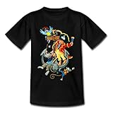 Robuste Stoffqualität, hochwertige Verarbeitung mit doppelten Nähten und ein angenehmes Tragegefühl machen das T-Shirt schnell zum Lieblingsshirt, das lange bei Spiel und Spaß dabei sein kann