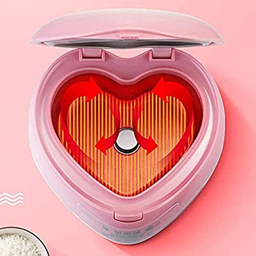 Peach Heart-Shaped Rice Cooker, Steamer with Household Insulation Function (1.8L), Non-Stick Pot, Constant Temperature Insulation, 300W Rice Cooker,#1 - Image 6