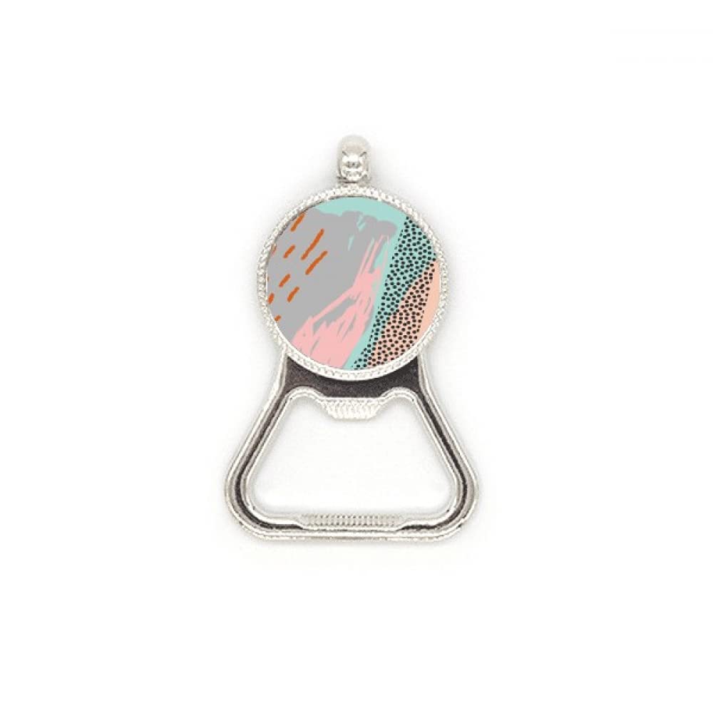 Décapsuleur en acier inoxydable durable avec motif art en métal