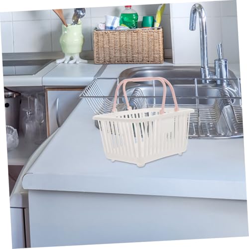 Cesta de plástico pequeña ligera y duradera para escritorio 6
