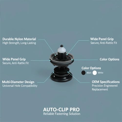 70 Stück Türverkleidungen Befestigungs Clips Befestigung Türverkleidungs Klammern Türverkleidungs Clips Befestigungsclips für Audi A1 A4 A5 A6, VW Golf 5 6 7 T5 T6 Passat Polo Skoda Caddy 7L6868243