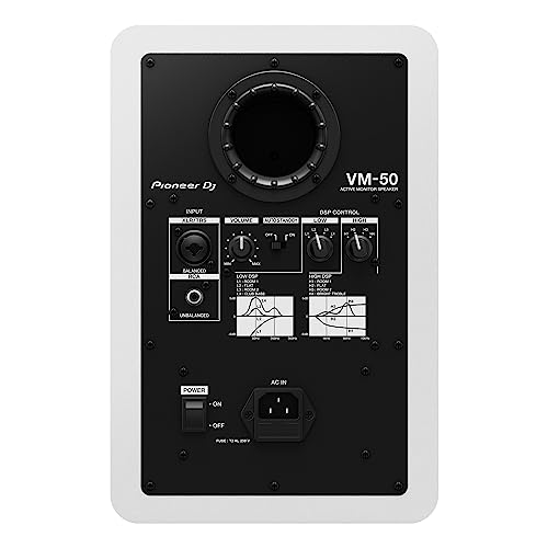 Pioneer Dj Vm-50 5.25-Inch Active Monitor Speaker - White #TOP2