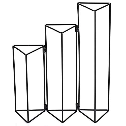 BSTKEY 3 pezzi vaso provetta in ferro con supporto...