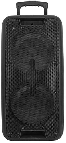 Altavoz Portátil Sakkyo SL209 300W Trolley. Acceso Bluetooth, USB, Micro SD, AUX in, Radio FM, MP3 y Karaoke