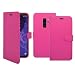 Produktbild Kompatibel mit Galaxy S9 Plus Portemonnaie Flip Case Schutzhülle in Rosa