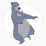 Baloo Sticker Bumper Sticker Vinyl Decal 5