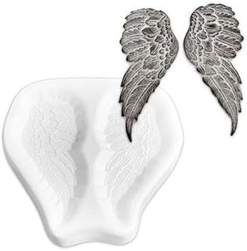 7.75"X 7.5" Deep 1" Wings Mold Glass Fusing