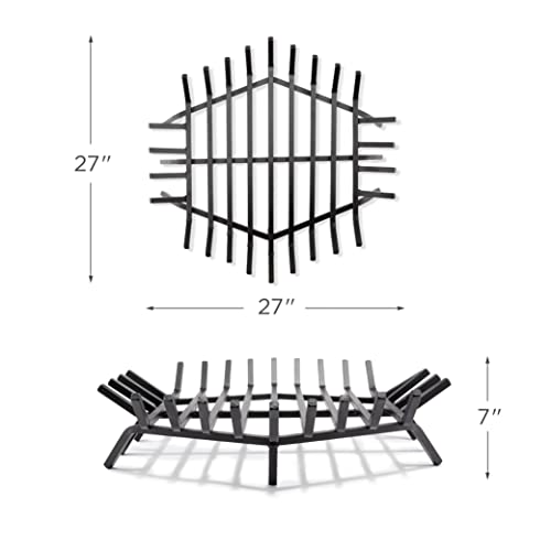 Uniflame, C-1546, 27 In. X 27 In. Hex Bar Log Grate #TOP2