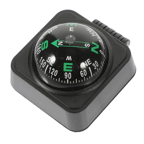 Unomor Portable Car Dashboard Compass Ball Outdoor Guide for Vehicles Hiking Compact Design for Accurate Navigation